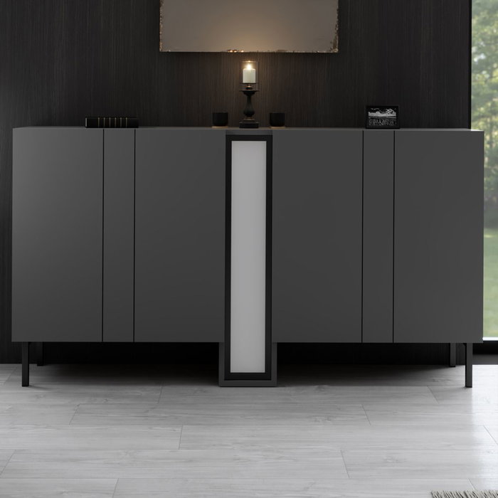 Hanah Home Consola Nova Antracita